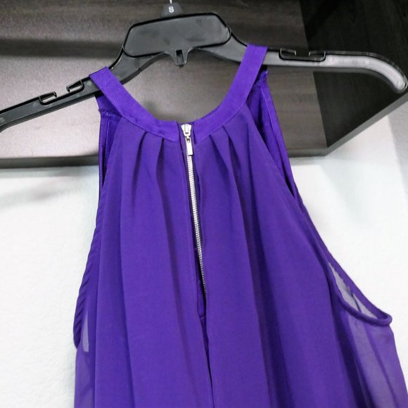 Venus Bandage Purple Dress Size 4 - Picture 12 of 14